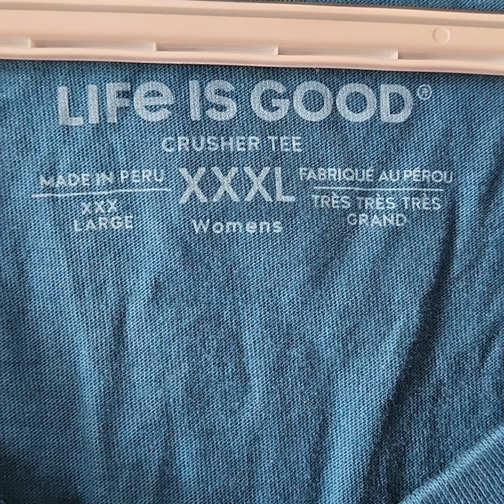 Life Is Good Long Sleeve, V Neck Tee - Picture 3 of 3